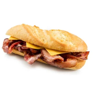 Bocata de Bacon con Queso