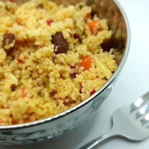 Tabulé oriental con almendras